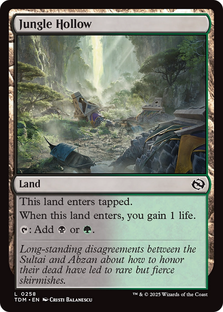Image of Jungle Hollow [Tarkir: Dragonstorm]