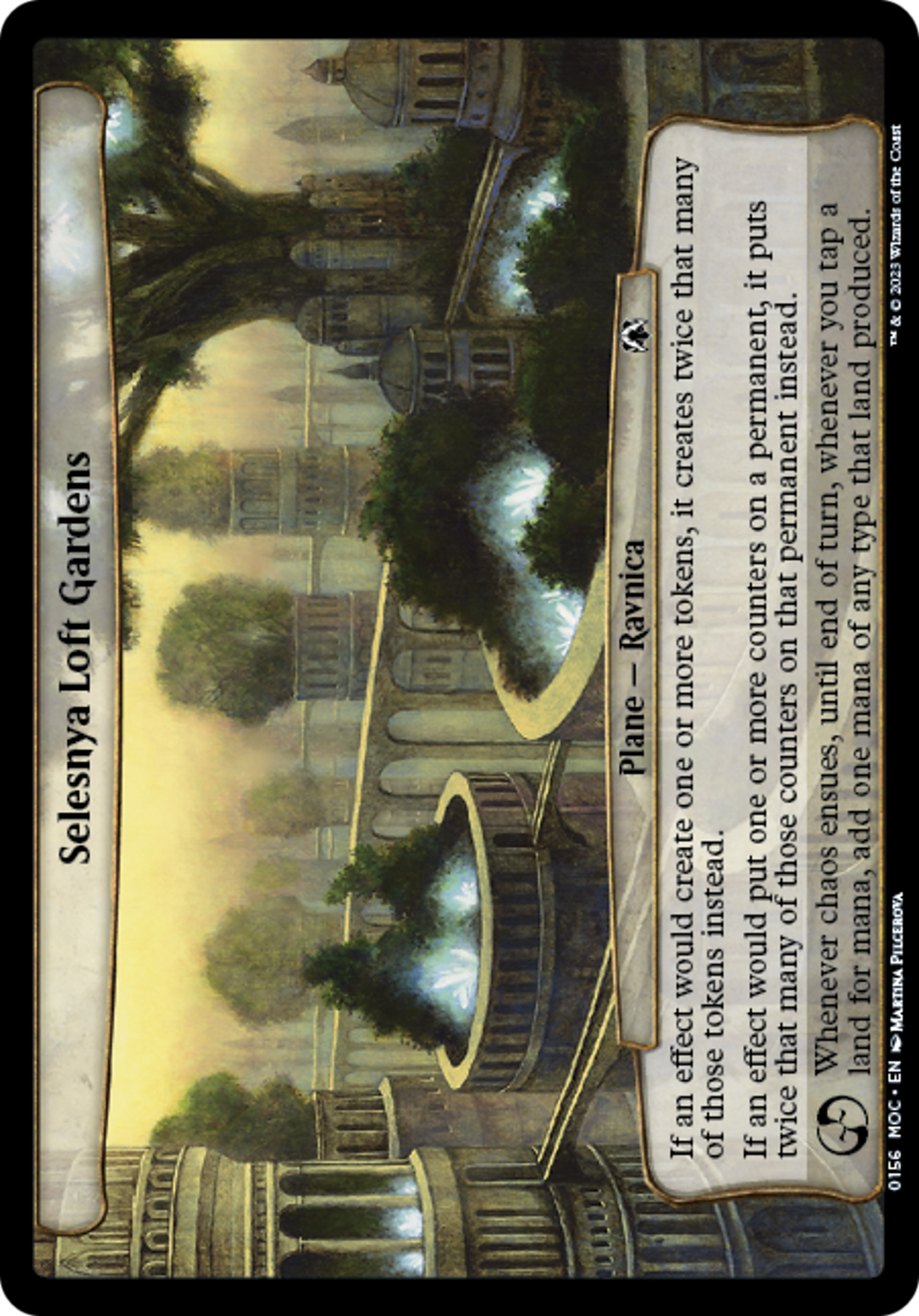 Image of Selesnya Loft Gardens [March of the Machine Commander]