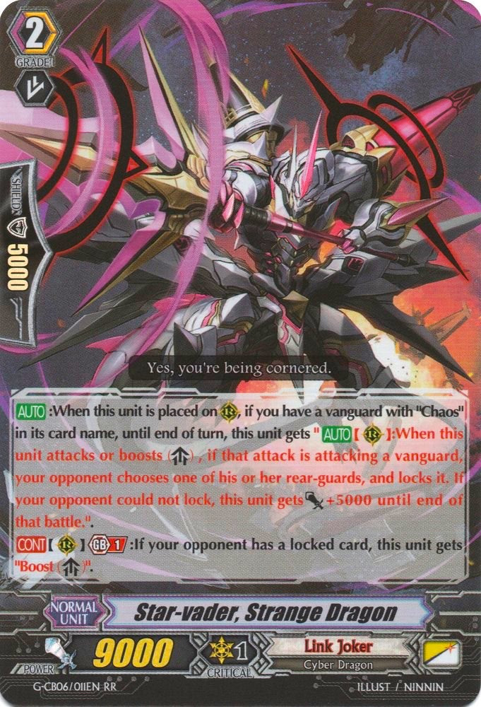 Image of Star-vader, Strange Dragon (G-CB06/011EN) [Rondeau of Chaos and Salvation]