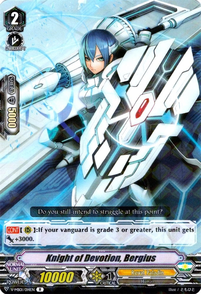Image of Knight of Devotion, Bergius (V-MB01/014EN) [PSYqualia Strife]
