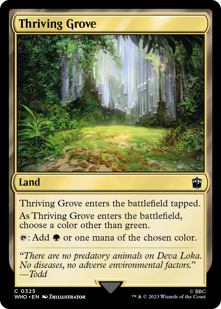 Image of Thriving Grove [Doctor Who]