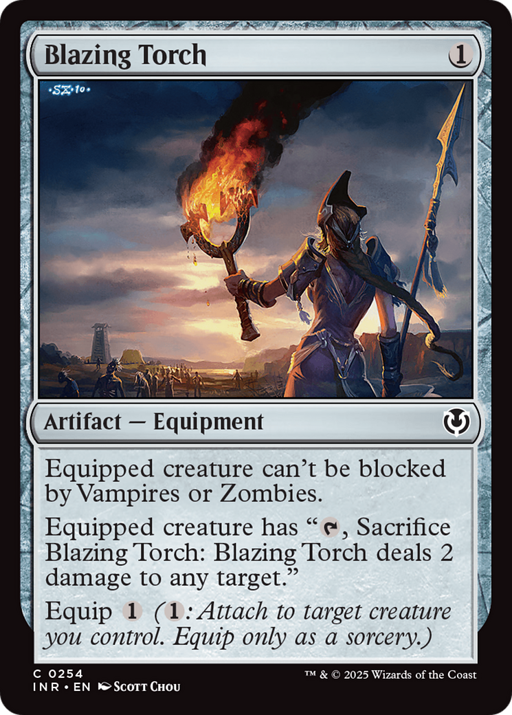 Image of Blazing Torch [Innistrad Remastered]