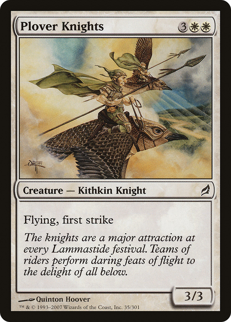 Image of Plover Knights [Lorwyn]