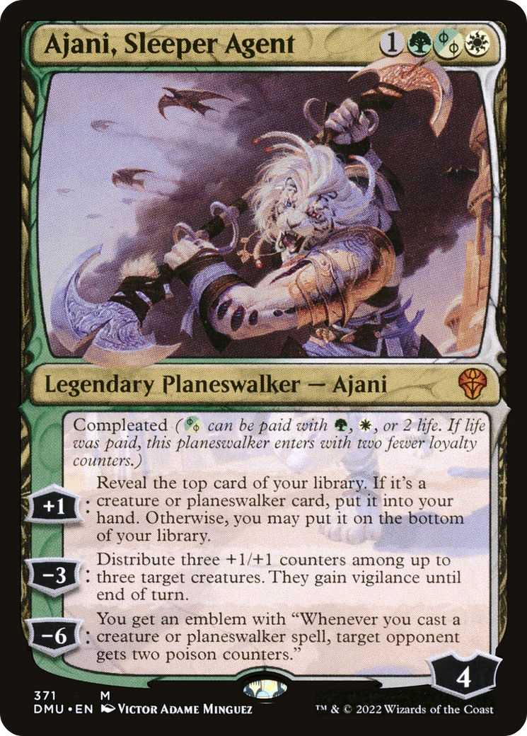 Image of Ajani, Sleeper Agent (Showcase) [Dominaria United]