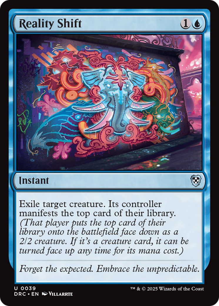 Image of Reality Shift [Aetherdrift Commander]