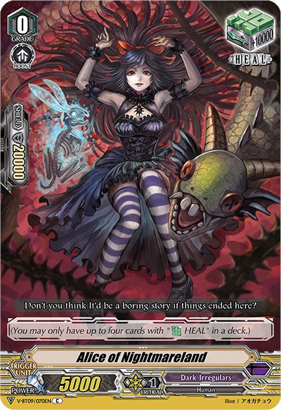 Image of Alice of Nightmareland (V-BT09/070EN) [Butterfly d'Moonlight]