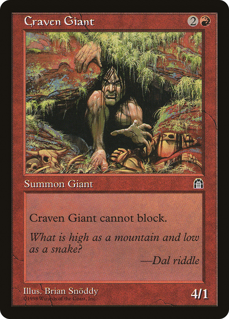 Image of Craven Giant [Stronghold]