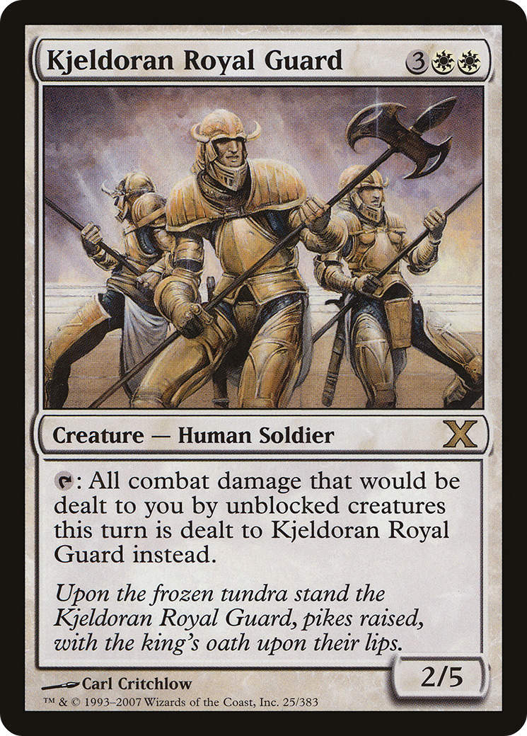 Image of Kjeldoran Royal Guard [Tenth Edition]