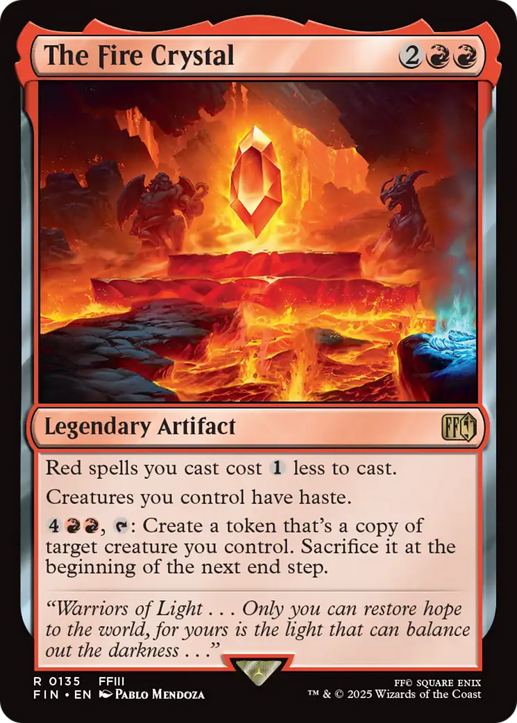 Image of The Fire Crystal [FINAL FANTASY]