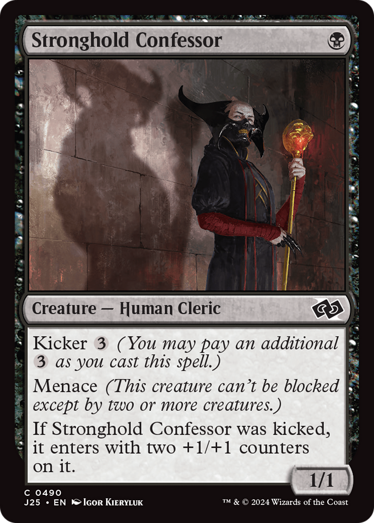 Image of Stronghold Confessor [Foundations Jumpstart]