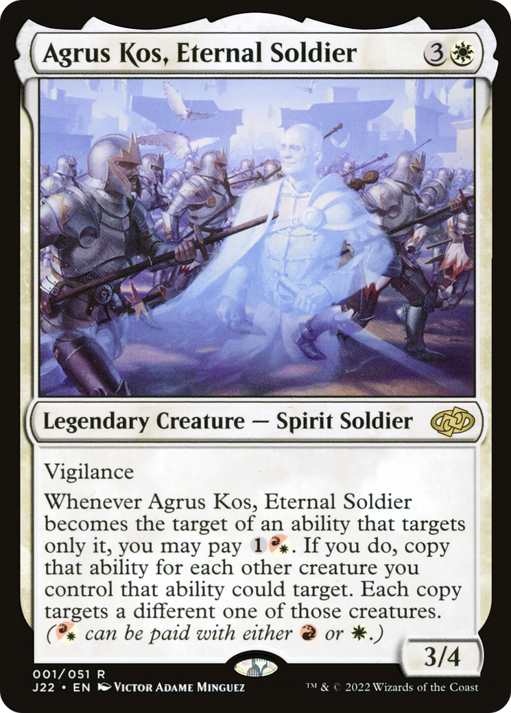 Image of Agrus Kos, Eternal Soldier [Jumpstart 2022]