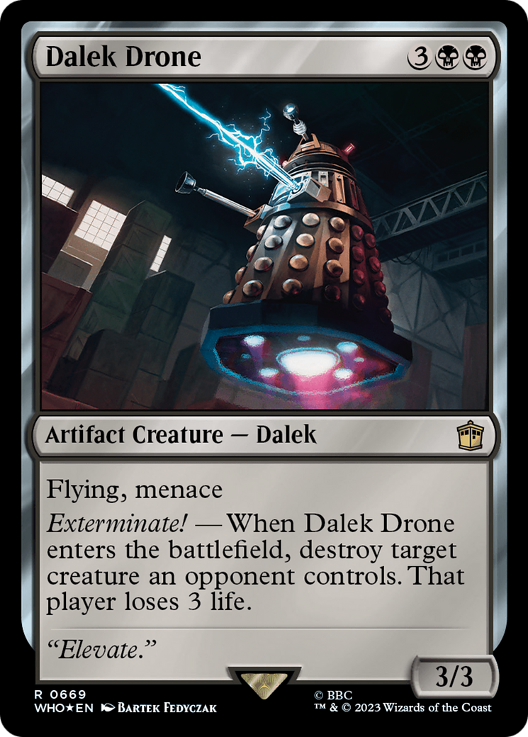 Image of Dalek Drone (Surge Foil) [Doctor Who]