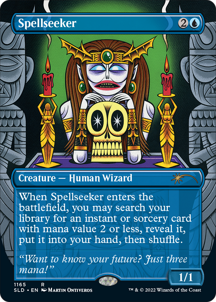 Image of Spellseeker (Borderless) [Secret Lair Drop Series]