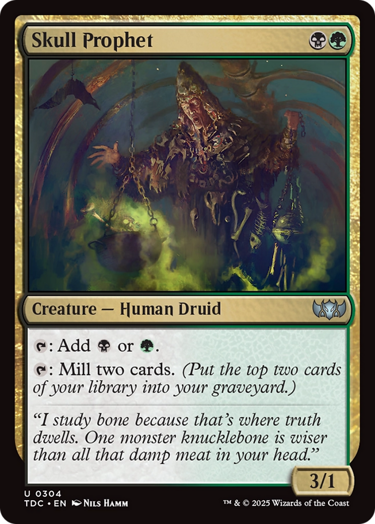 Image of Skull Prophet [Tarkir: Dragonstorm Commander]