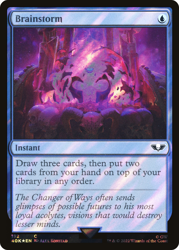 Image of Brainstorm (Surge Foil) [Warhammer 40,000]