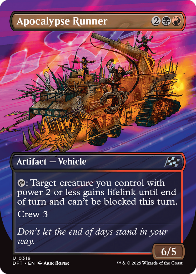 Image of Apocalypse Runner (Borderless) [Aetherdrift]