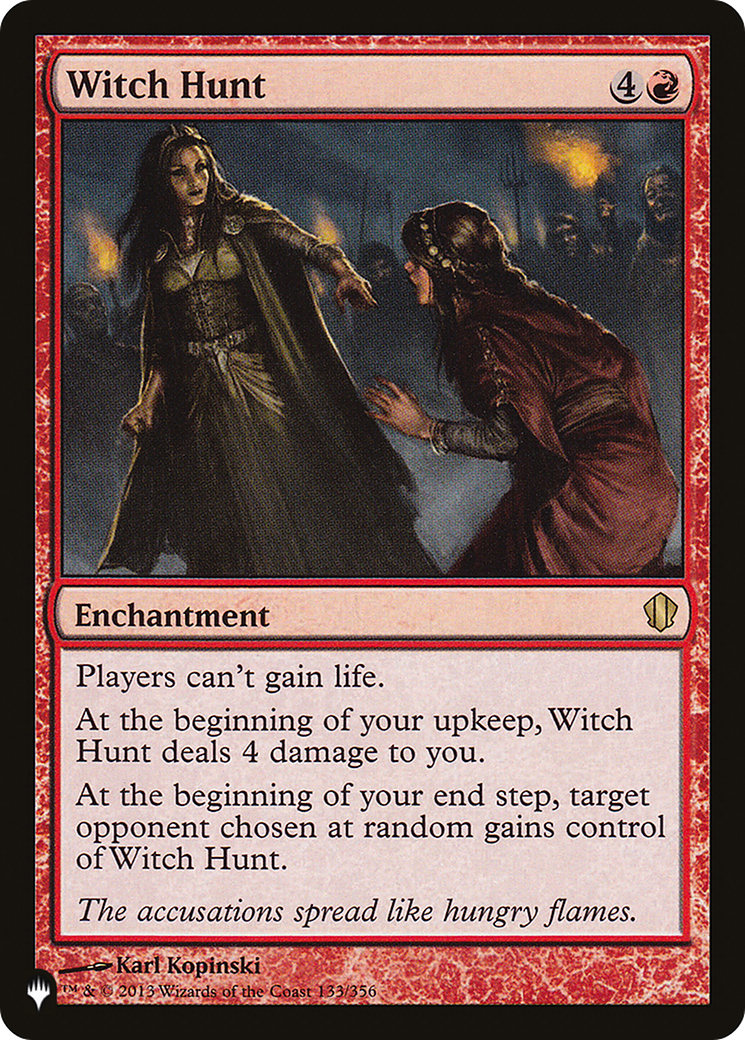 Image of Witch Hunt [The List]