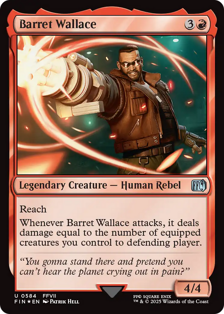 Image of Barret Wallace (Surge Foil) [FINAL FANTASY]