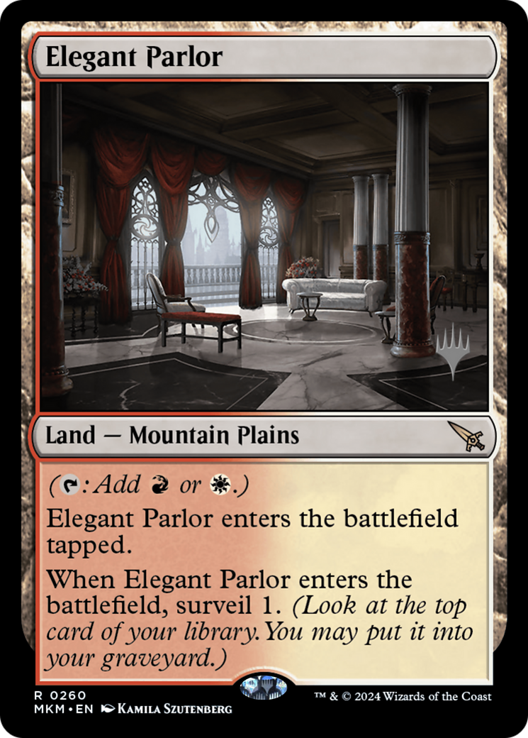 Image of Elegant Parlor (Promo Pack) [Murders at Karlov Manor Promos]