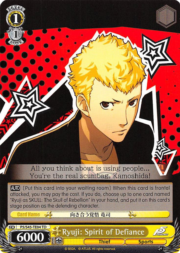 Image of Ryuji: Spirit of Defiance (P5/S45-TE04 TD) [Persona 5]