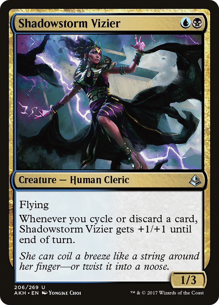 Image of Shadowstorm Vizier [Amonkhet]