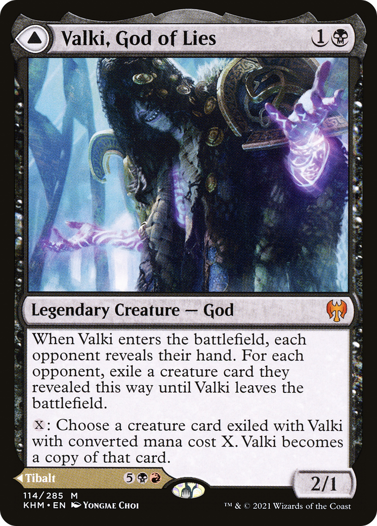 Image of Valki, God of Lies // Tibalt, Cosmic Impostor [Kaldheim]