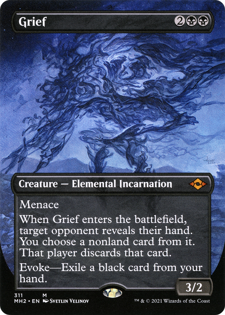 Image of Grief (Borderless Alternate Art) [Modern Horizons 2]