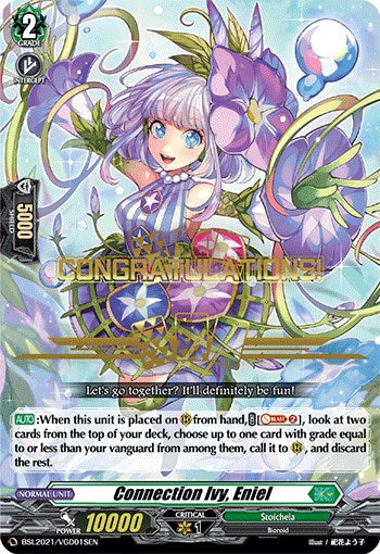 Image of Connection Ivy, Eniel (Hot Stamped) (BSL2021/VGD01SEN) [Bushiroad Event Cards]