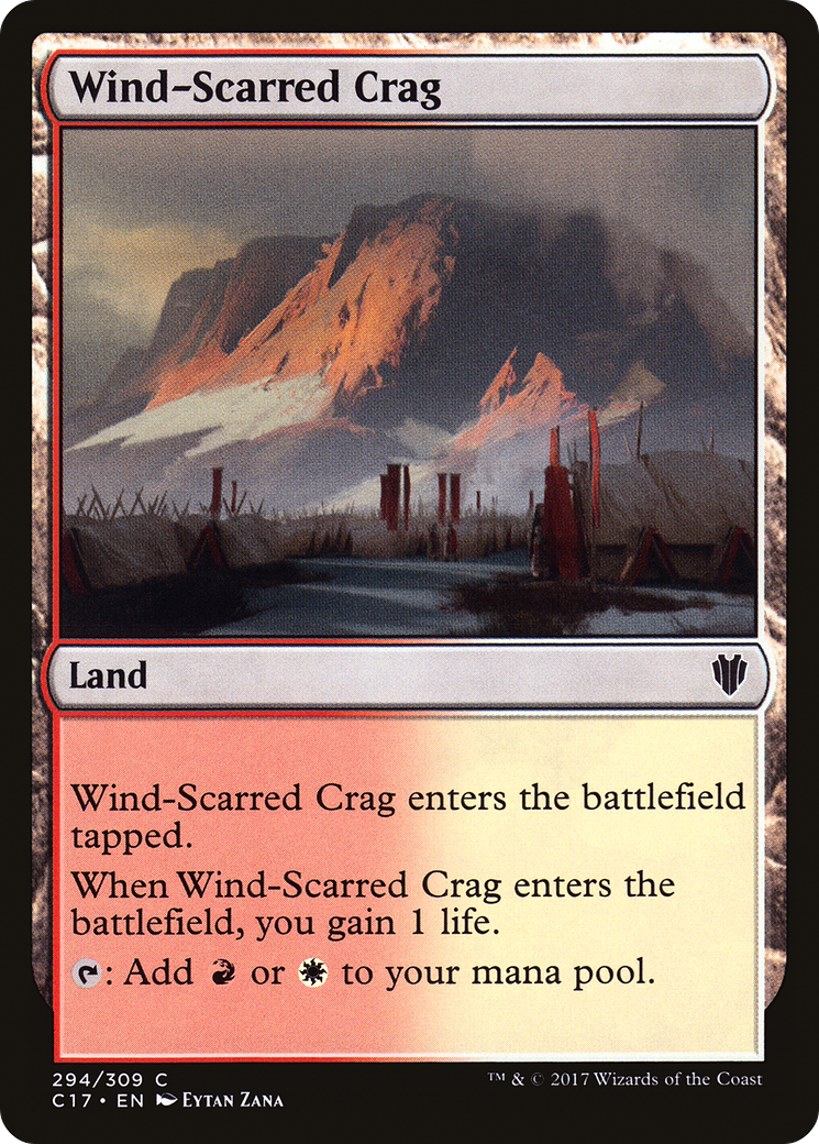 Image of Wind-Scarred Crag [Commander 2017]