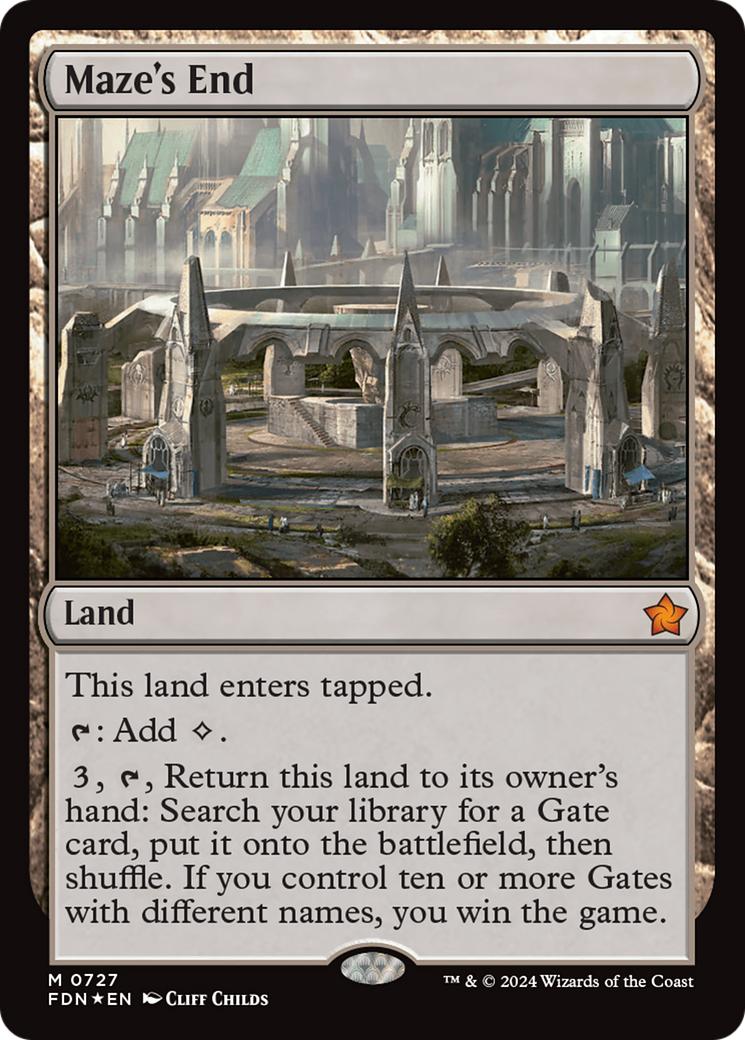 Image of Maze's End [Foundations]