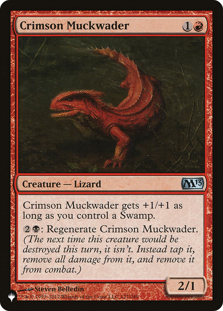 Image of Crimson Muckwader [The List]