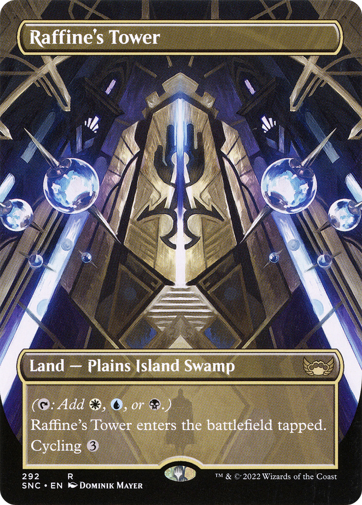 Image of Raffine's Tower (Borderless Alternate Art) [Streets of New Capenna]