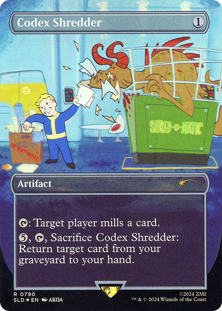 Image of Codex Shredder (Rainbow Foil) [Secret Lair Drop Series]