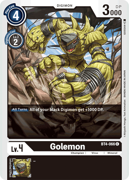 Image of Golemon [BT4-066] [Great Legend]