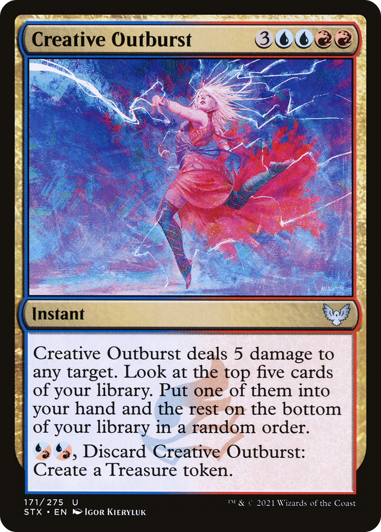 Image of Creative Outburst [Strixhaven: School of Mages]