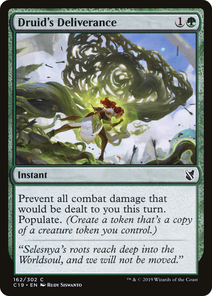 Image of Druid's Deliverance [Commander 2019]