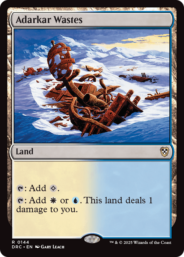 Image of Adarkar Wastes [Aetherdrift Commander]
