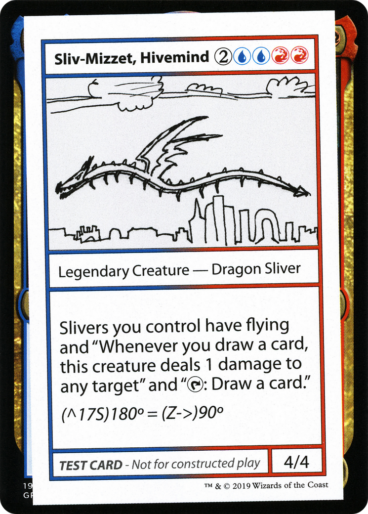 Image of Sliv-Mizzet, Hivemind (2021 Edition) [Mystery Booster Playtest Cards]
