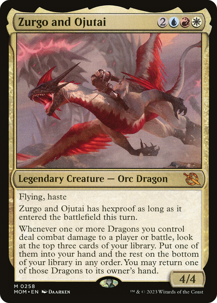 Image of Zurgo and Ojutai [March of the Machine]