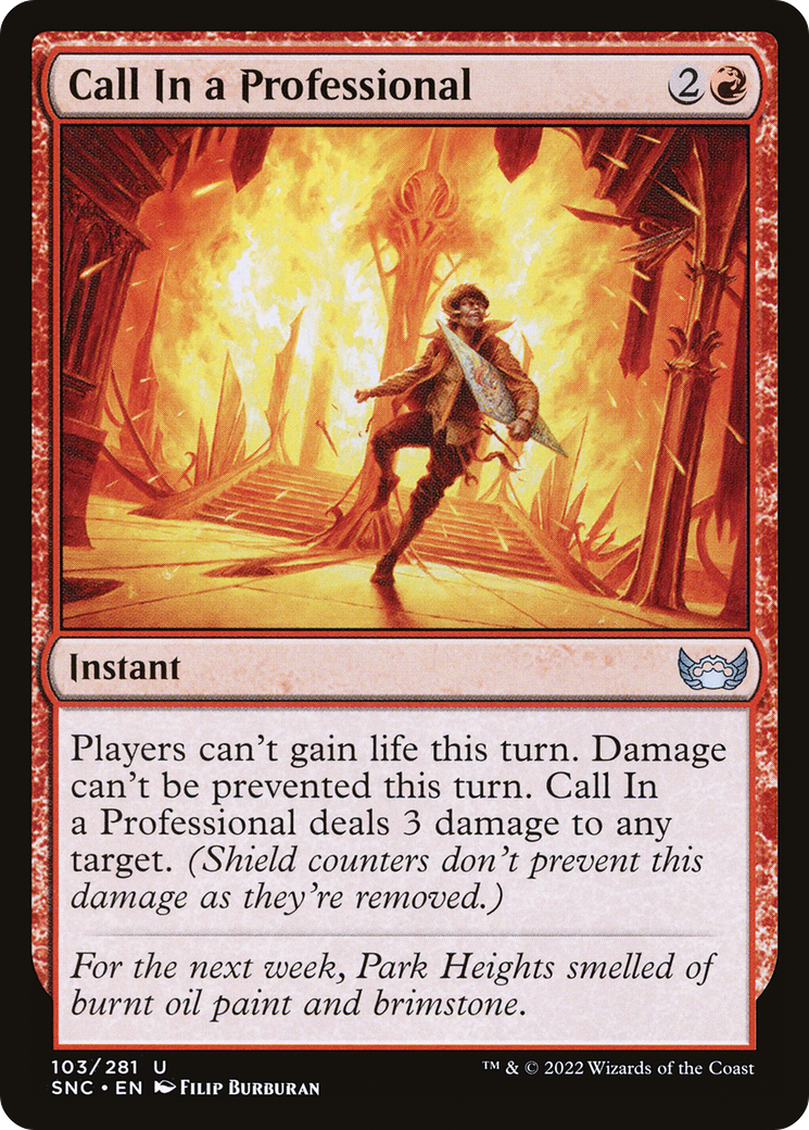 Image of Call In a Professional [Streets of New Capenna]