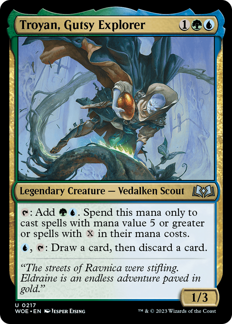 Image of Troyan, Gutsy Explorer [Wilds of Eldraine]