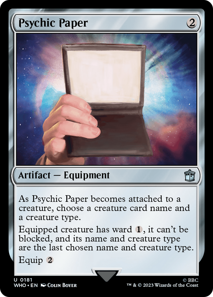 Image of Psychic Paper [Doctor Who]