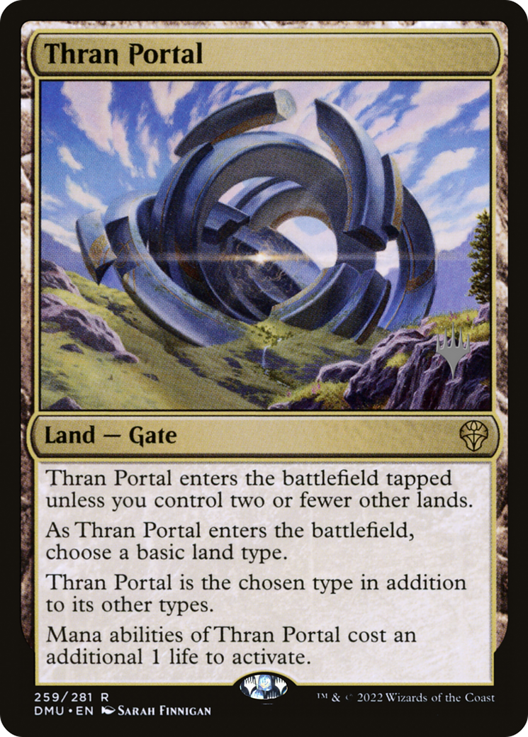 Image of Thran Portal (Promo Pack) [Dominaria United Promos]