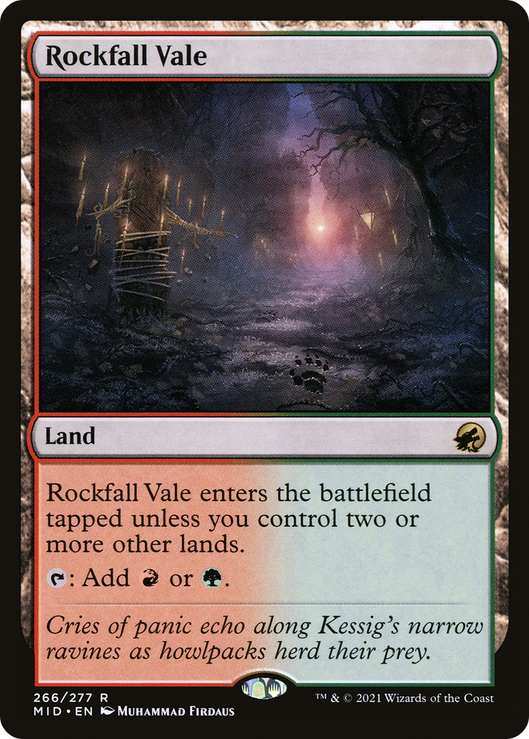 Image of Rockfall Vale [Innistrad: Midnight Hunt]