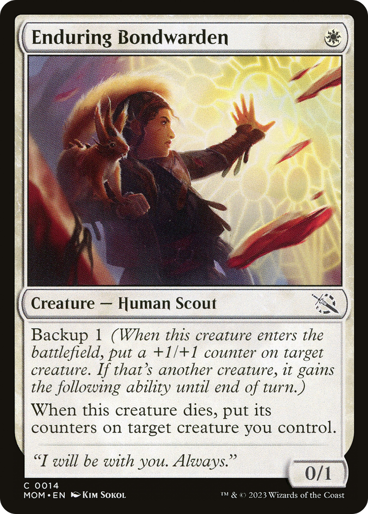Image of Enduring Bondwarden [March of the Machine]