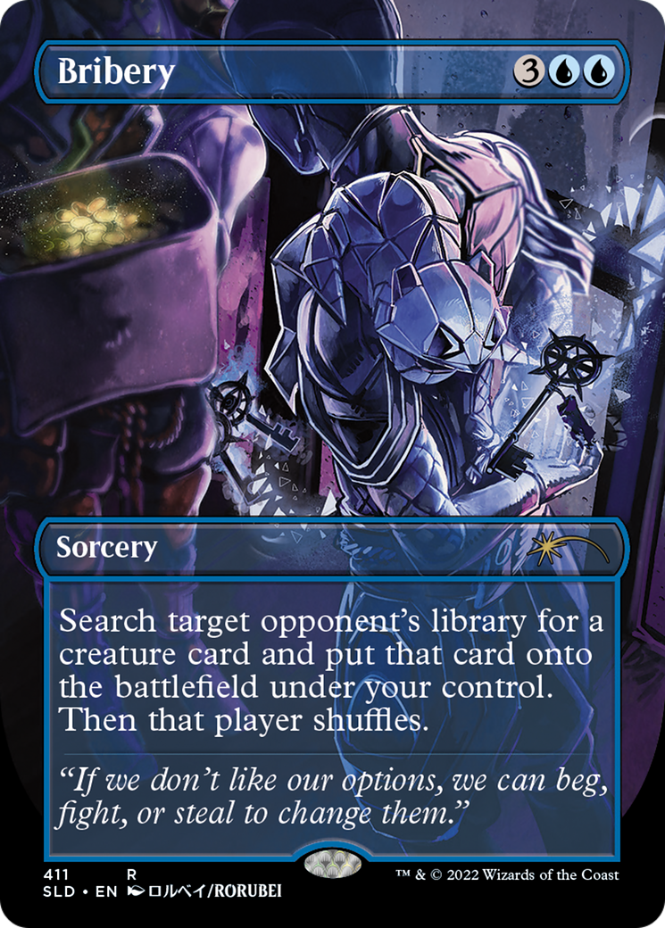 Image of Bribery (Borderless) [Secret Lair Drop Series]