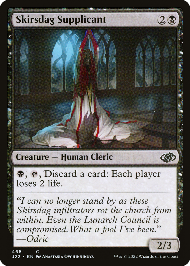 Image of Skirsdag Supplicant [Jumpstart 2022]