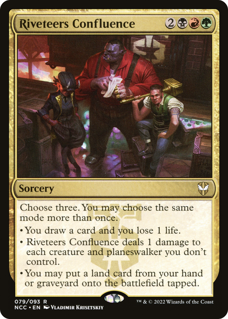 Image of Riveteers Confluence [Streets of New Capenna Commander]