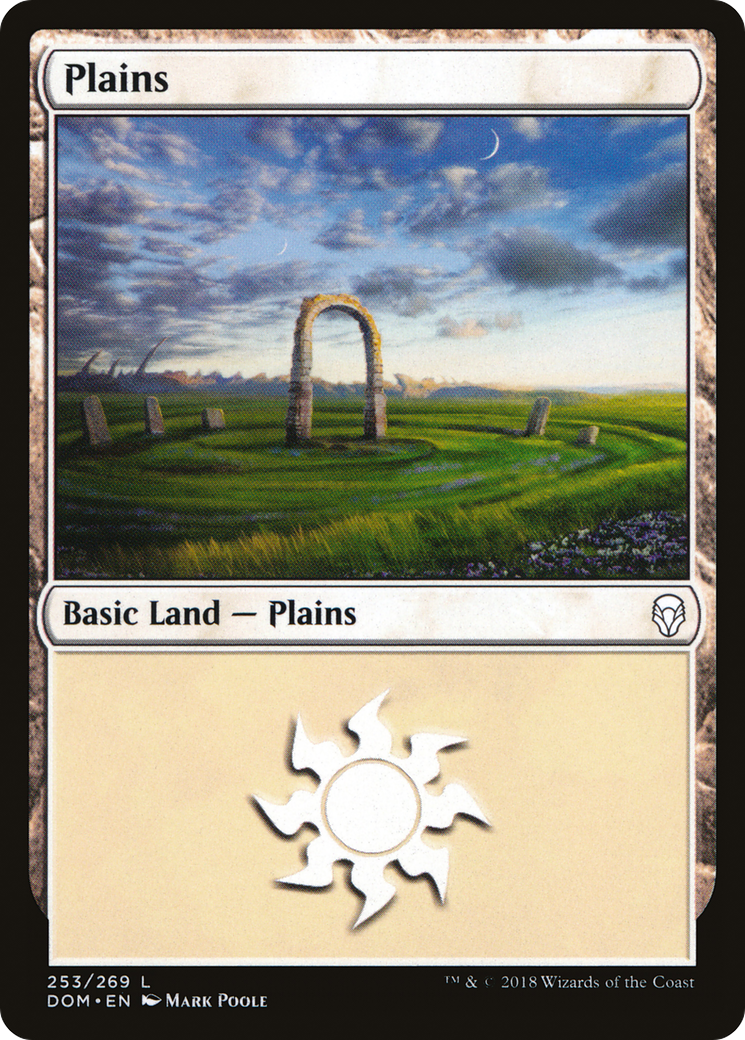 Image of Plains (253) [Dominaria]