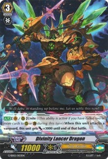 Image of Divinity Lancer Dragon (G-SD02/003EN) [G-Start Deck 2: Knight of the Sun]